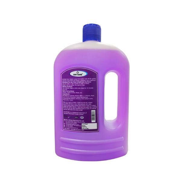 Oktane Disinfectant Surface & Floor Cleaner Liquid, Lavender 1L