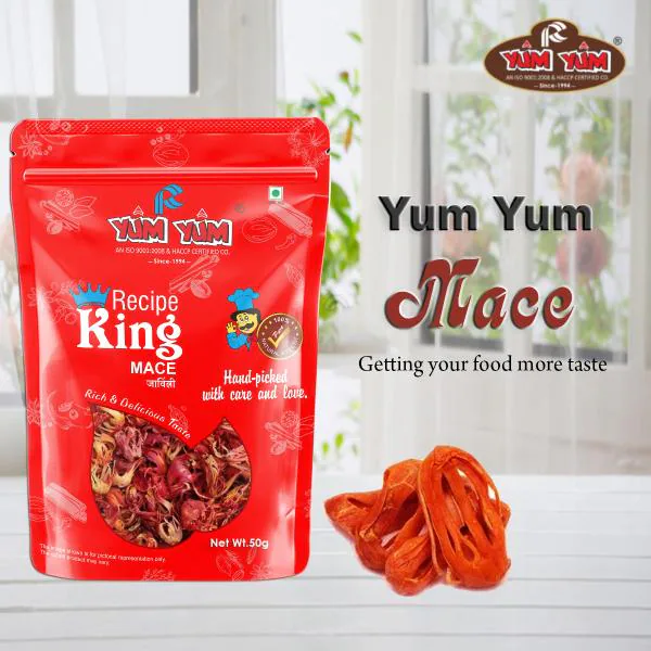 YUM YUM Recipe King, Mace whole Javitri flowers Japatri Indian Spices