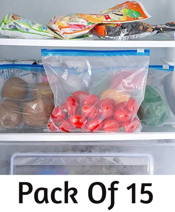 pristu Zip lock Bag For Storage,Zip lock Pouches,Ziplock Bags For