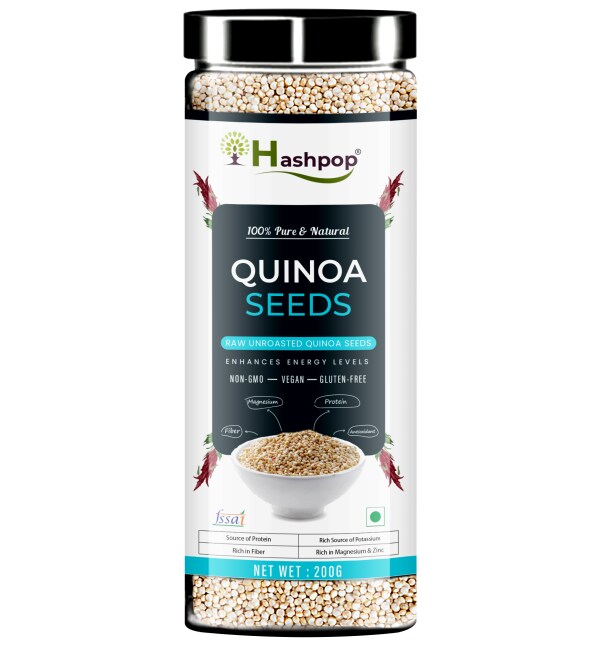 Hashpop Gluten Free Quinoa Seeds for Weight Loss200gm JioMart