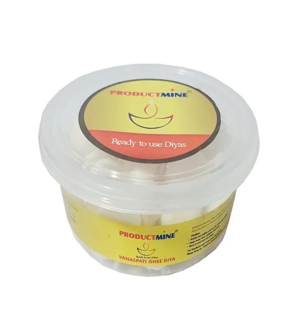 PRODUCTMINE Ghee Diya Cotton Wick for Puja and Special Occasions (50