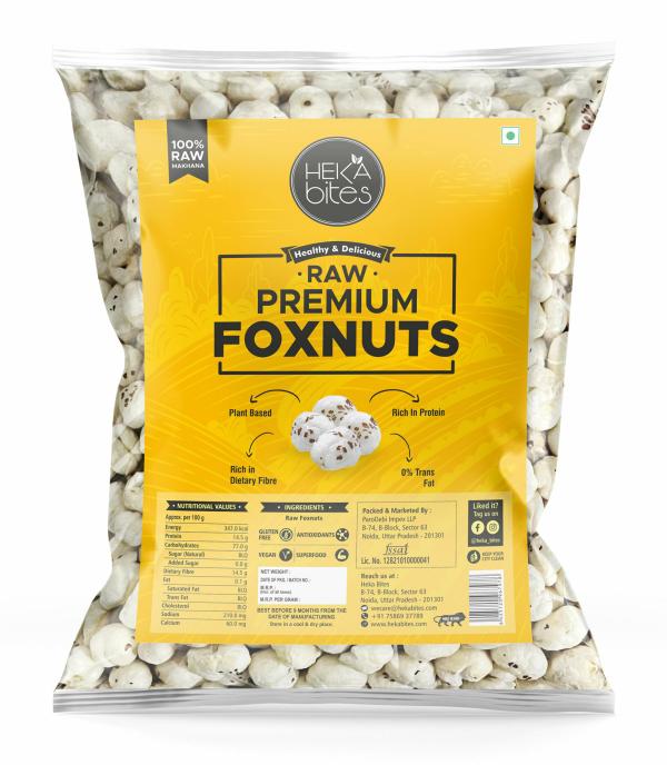 Heka Bites Premium Raw Makhana ( Fox Nuts) 300g JioMart