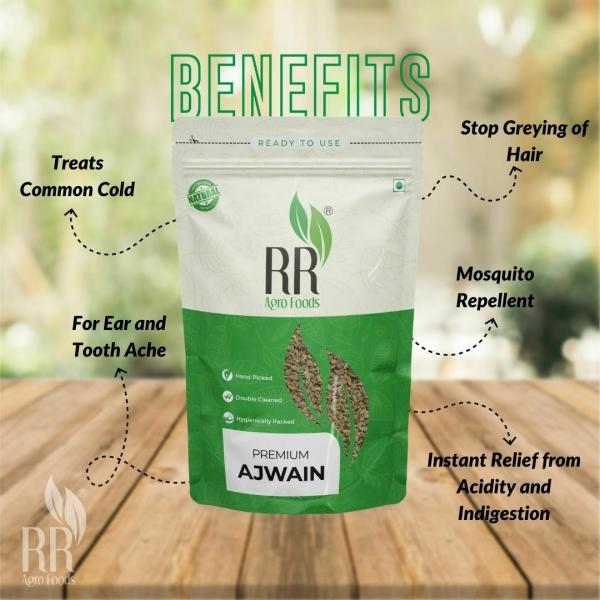 RR AGRO FOODS 100 Natural Ajwain Seed Carom Seed Ajowan Seed for