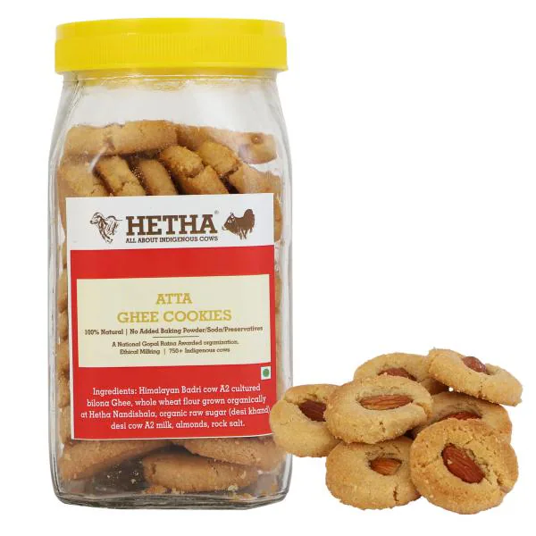 Hetha Atta Ghee Cookies / Whole Wheat Cookies with Ghee JioMart