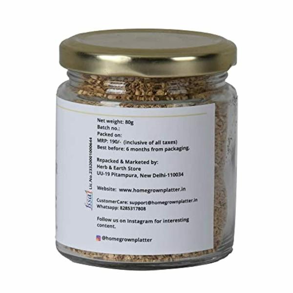 Homegrown Platter Ginger Flakes for Chest Congestion 80g JioMart