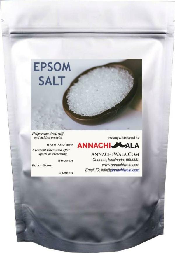 Annachiwala Bath Epsom Salt For Body Pain, Muscle Pain And Hair