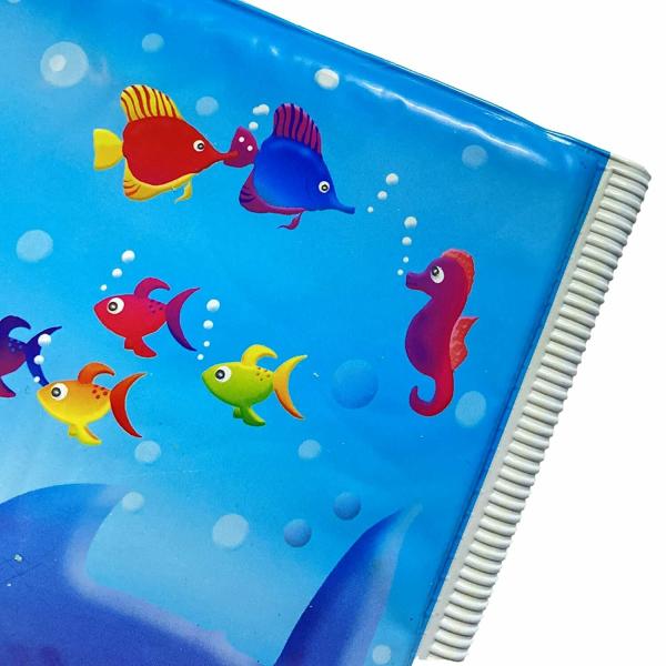 Toy Park Squeaky Baby Bath Book / Underwater bubbles, Multicolour JioMart