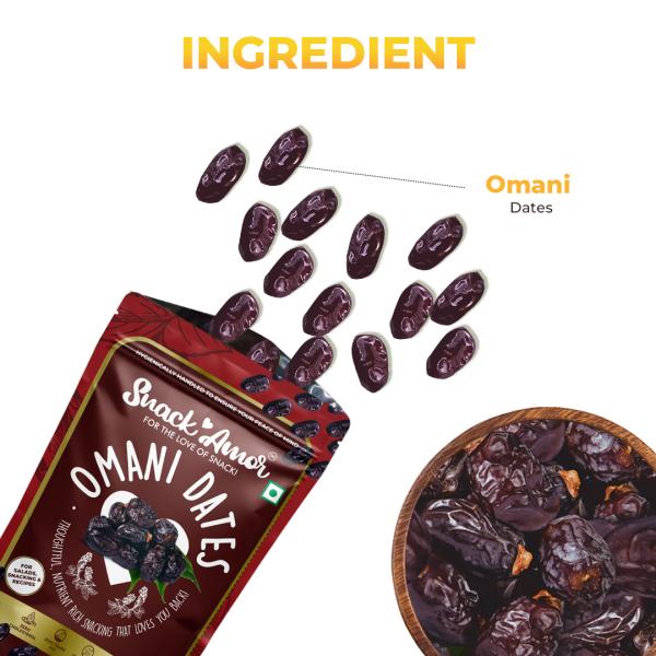 SnackAmor Premium International Omani Dates Pack of 2 JioMart