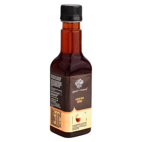 GOOD+MOORE IRISH COFFEE SUGARFREE SYRUP FOR COFFEES, AND BEVERAGES
