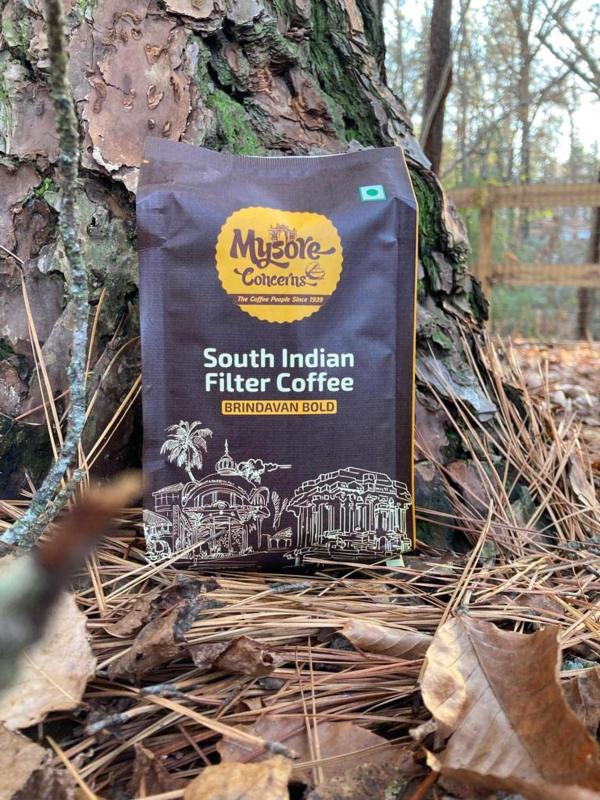 Mysore Concerns Roasted And Ground Brindavan Bold South Indian Filter