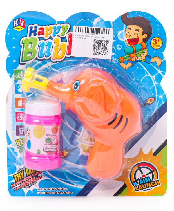 KiddyBuddy Baby's Little World Elephant Bubble Gun Orange JioMart