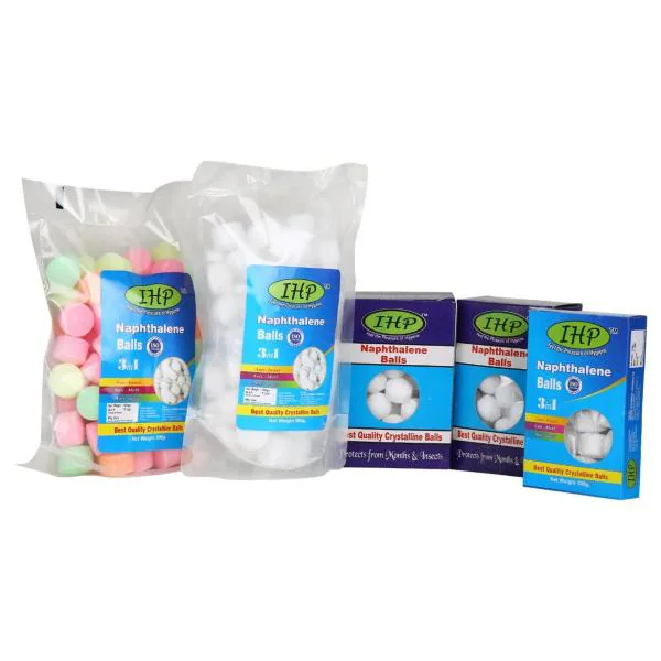 IHP NAPHTHALENE BALLS FOR CLOTHS/WASHROOM/MOTH, PROTECT CLTHES 100