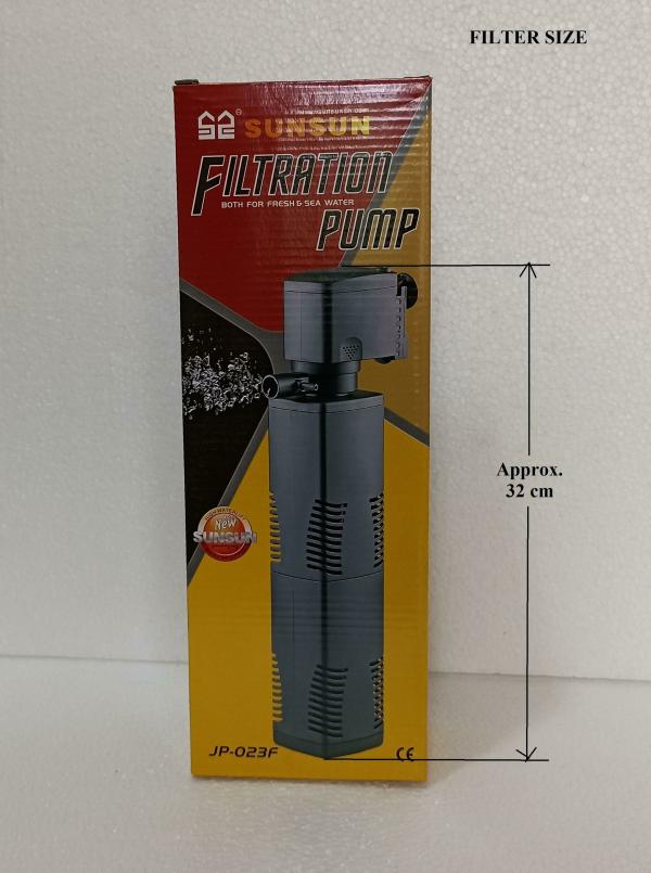 Mr Traders SUNSUN JP 023F (16W Output 1000L/h) Aquarium Filtration Pump Power Aquarium Filter