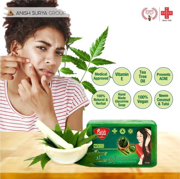 Kesh Nikhar Onion Hair Oil With Pure neem Leaf Soap Purifying Neem Soap
