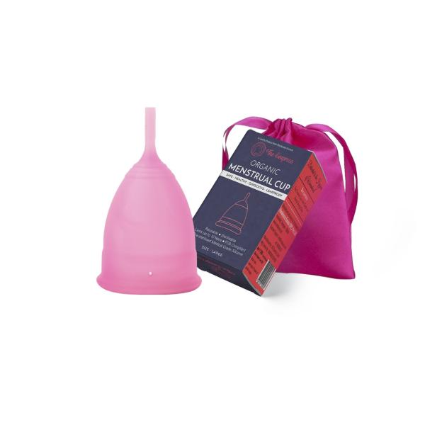 The Empress Organic Menstrual Cup Safe Healthy Conscious Leak