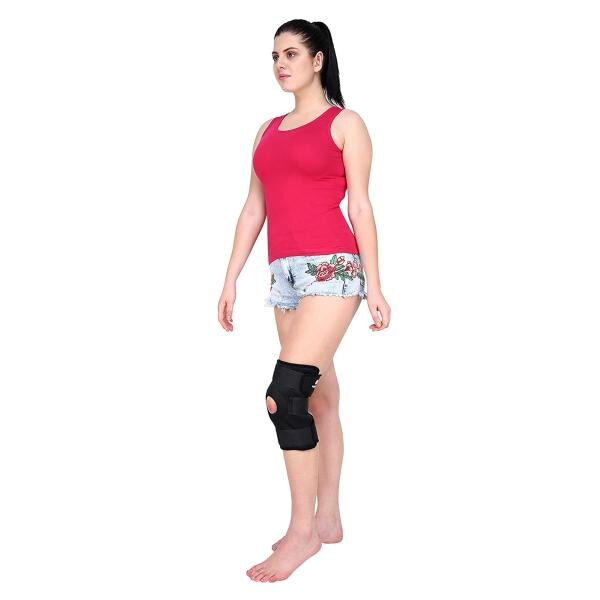 Longlife Black Hinge Knee Support XXL JioMart