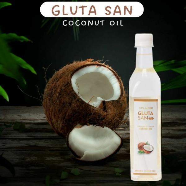 GlutaSan Extra Virgin Cold Pressed Coconut Oil JioMart