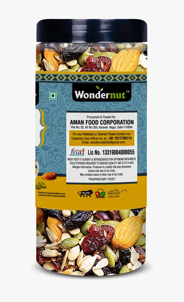 Wondernut Super Foods (mix nuts and seeds) 250gm pack JioMart