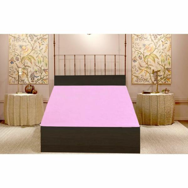 THE LITTLE LOOKERS Pink Extra Large Waterproof Bed Protector for Babies