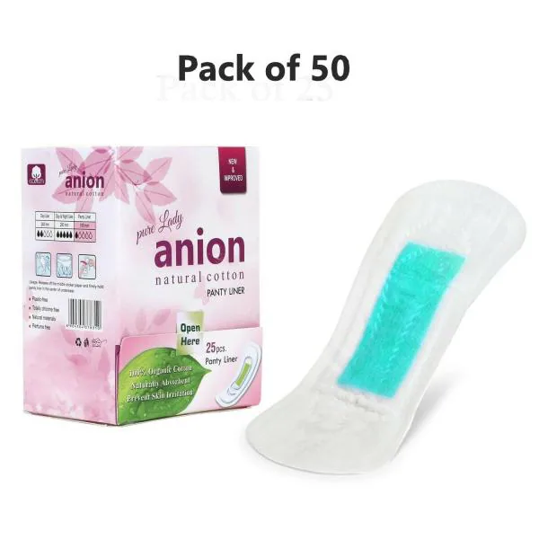 Organic Cotton Ultra Thin Panty liners, Super Absorbency Leak Protection Panty Liners.(Pack of
