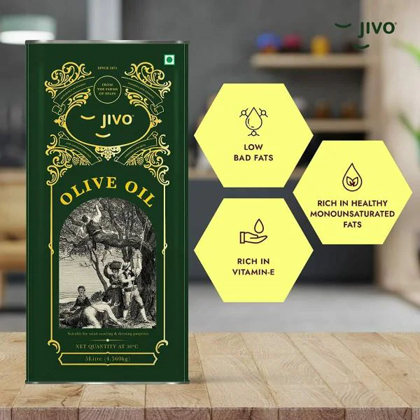 Jivo Extra Virgin Olive Oil 5 litres JioMart