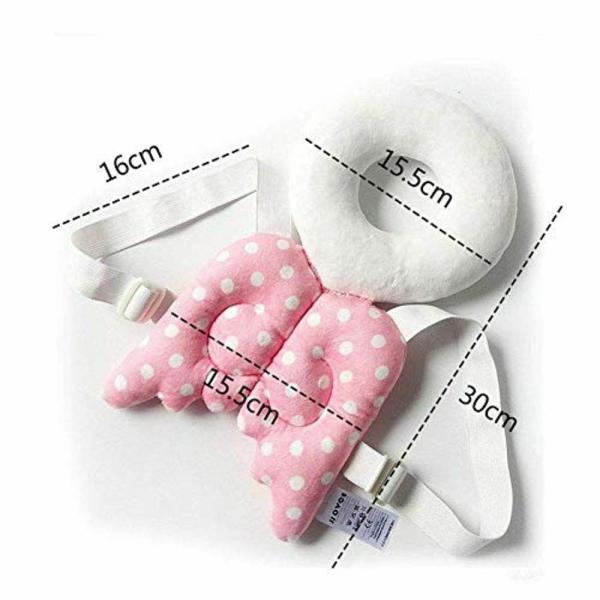 NISWA Cotton Toddlers Head Safety Pad Cushion Adjustable Baby Head