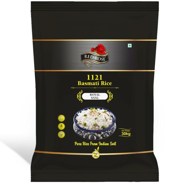 RED ROSE ROYAL XXXL BASMATI RICE, EXTRA LONG GRAIN, BEST BASMATI RICE