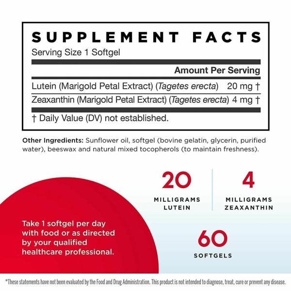 Jarrow Formulas Lutein Supports Visual Function & Macular Health