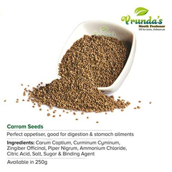 Vrunda's Ajwain Pachak Masala Masala Lemon Ova Digestive Carom Seeds
