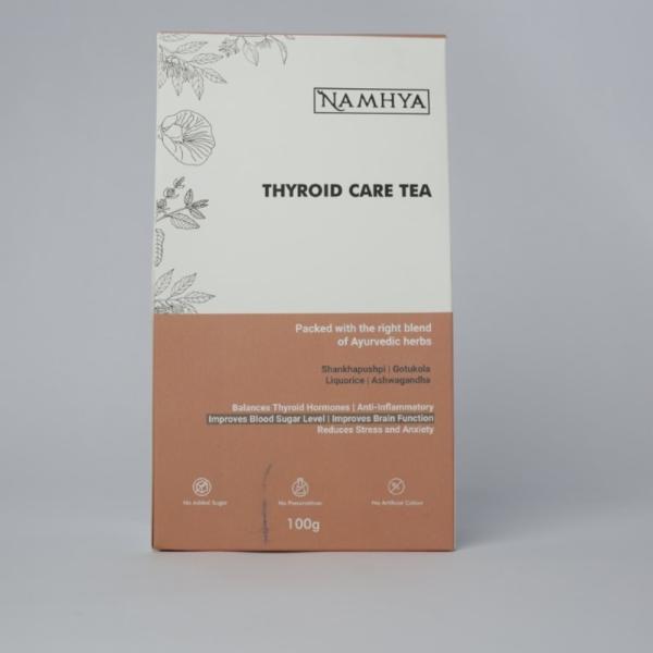 Namhya Thyroid Care Green Tea for Hypothyroidism 100 Natural