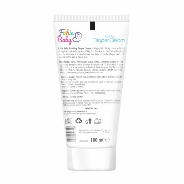 FABIE BABY Premium Imported Diaper Rash Cream , Treats and prevents
