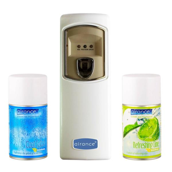 Airance Room Freshener Machine Dispenser With Refill 250 ml (Pack of 3
