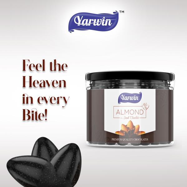 YARWIN Almond Dark Chocolate 200GM JioMart
