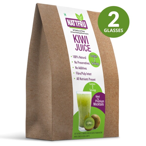 NATTFRU Kiwi Fruit Juice Immunity Booster Vitamin C No Added