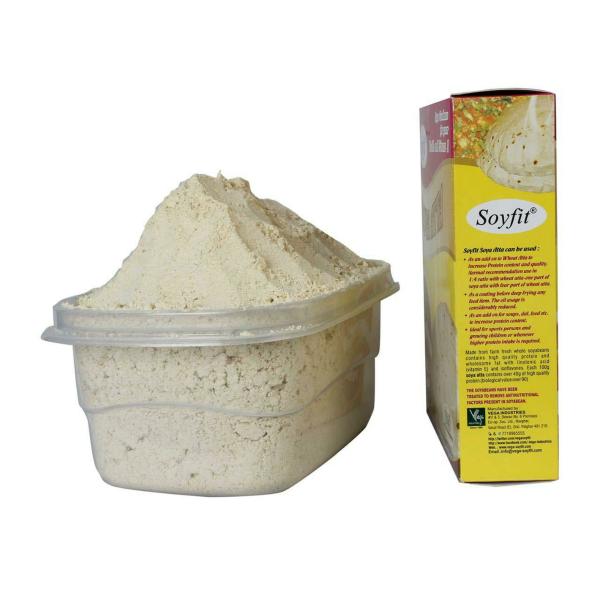 Soyfit Soya Flour, Protein Content Flour 500 g JioMart