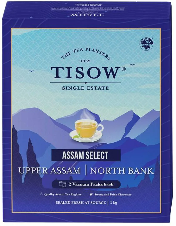 TISOW Assam Select Strong Tea 2kg 2 Premium Single Estate Healthy
