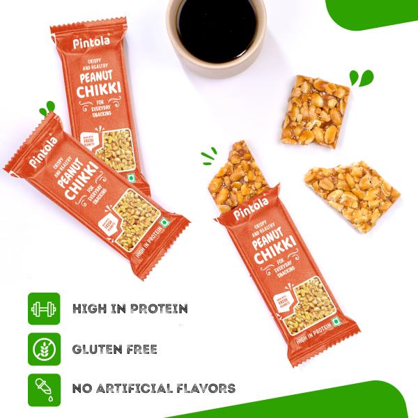 Pintola Peanut Chikki Jar Pack of 13 Pcs JioMart