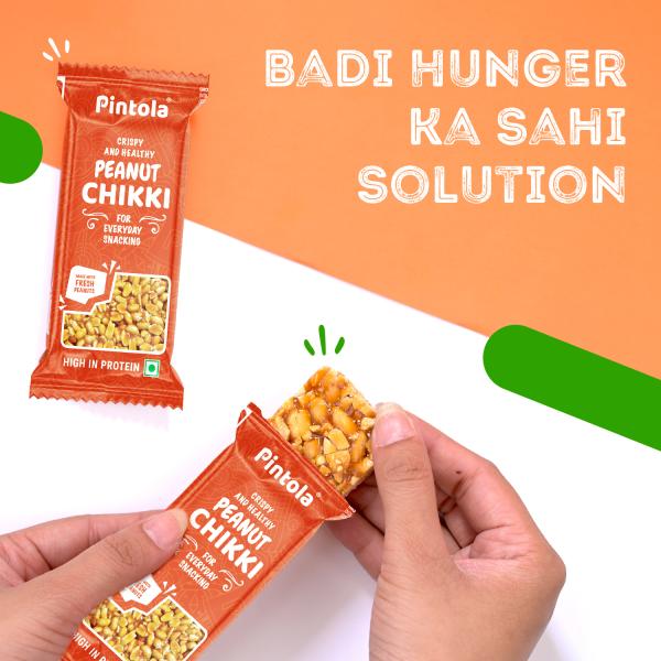 Pintola Peanut Chikki Jar Pack of 13 Pcs JioMart