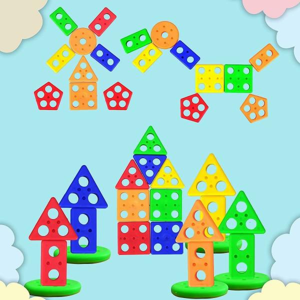 BHVMEY Multicolor Educational Shape Toys for Kids (3 years) JioMart