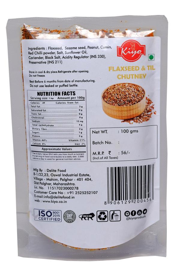 Dry Coconut & Flaxseed Chutney JioMart