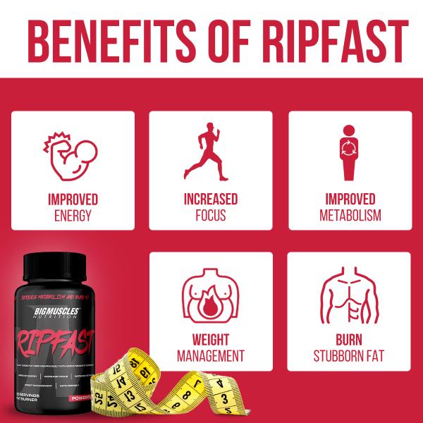 Bigmuscles Nutrition Ripfast Fat Burner 30 Tablets JioMart