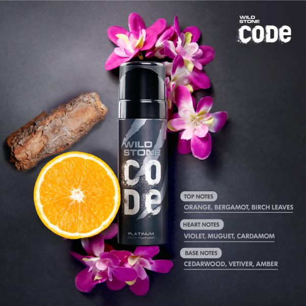 Wild Stone Code Platinum Body Perfume Spray for Men, 120ml JioMart