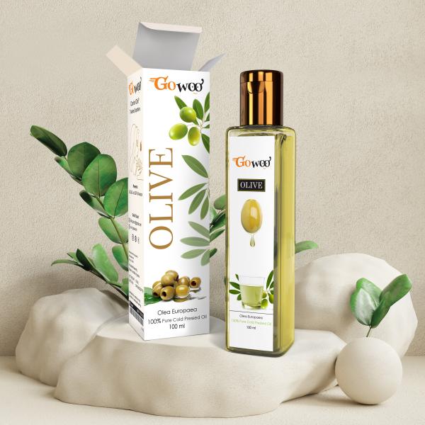 GO WOO 100 Pure olive carrier oil for baby massage 100 ML JioMart
