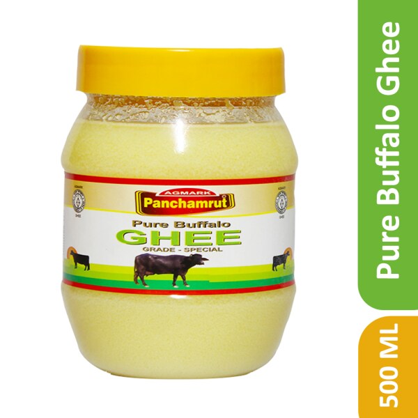 Panchamrut Pure Buffalo Danedar Ghee 1 L Buffalo Ghee 1 L Pure (Pack