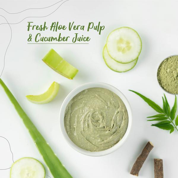 Nat Habit Aloe Crush UnderArm Ubtan, Ayurvedic Underarm Scrub For