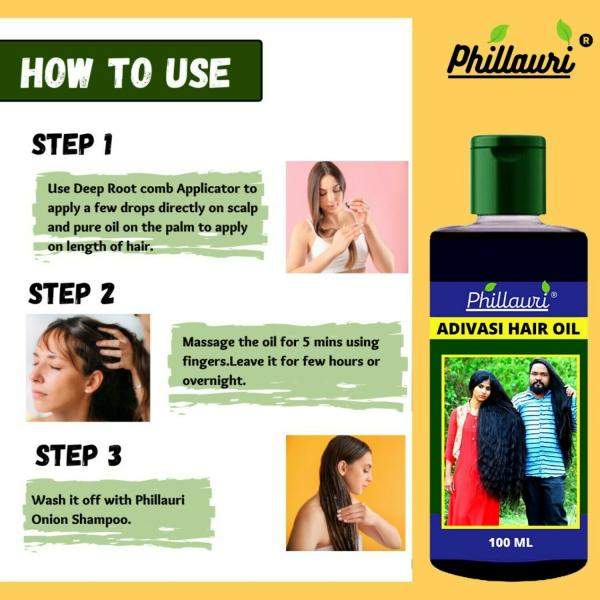 Adivasi Herbal Hair Oil For Fast Hair Growth and Dandruff Control Hair