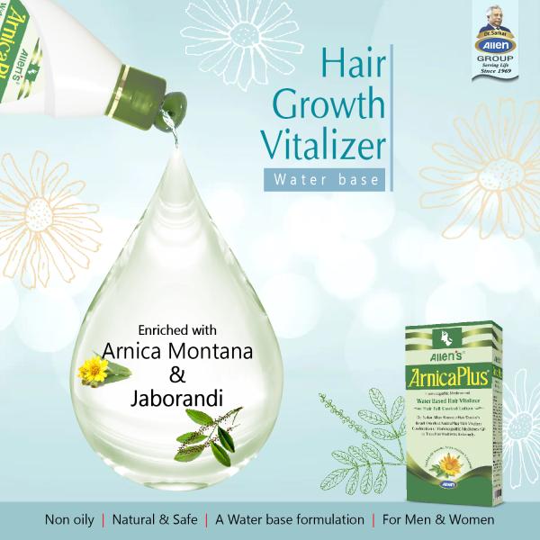 Allen's Arnica Plus Hair Root Vitalizer (100ml X 3) - JioMart