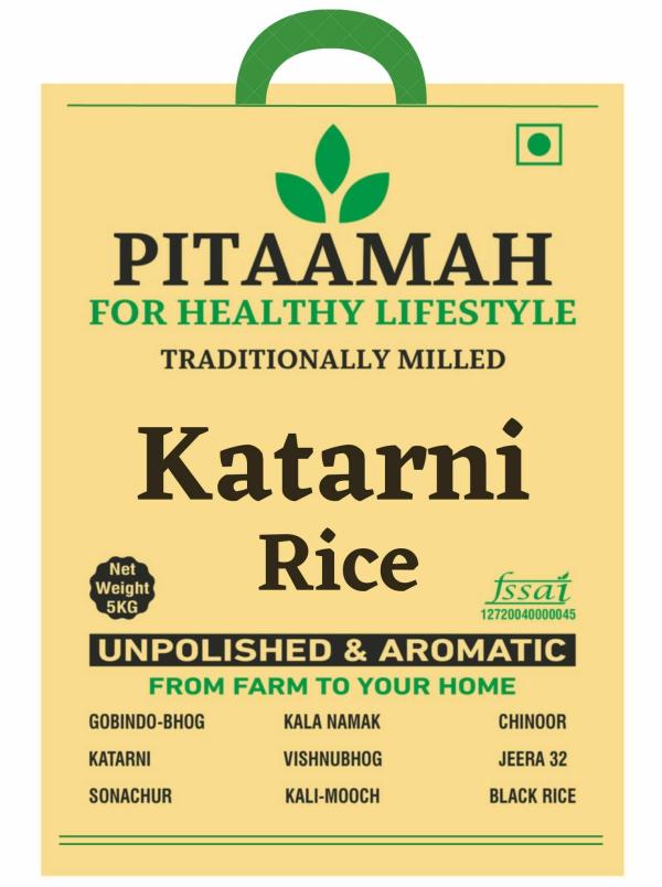 Pitaamah Katarni Rice 5kg Bag Unpolished Rice Aromatic Rice 2