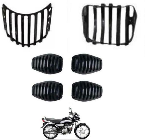 Samite Black Plastic Deluxe Headlight Grill Bike Headlight Grill JioMart