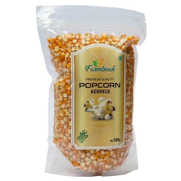 Farmbean Popcorn Seeds & 100 Popping Kernels 500gms A Grade Popcorn